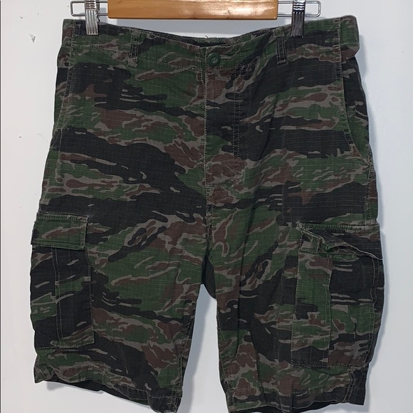 HUF Other - Huf KEITH HUFANGEL DBC Camouflage Men’s Cargo Shorts